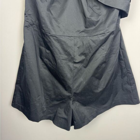 ANTHROPOLOGIE | HUTCH NEW! Black One Shoulder Romper Women’s Plus Size 20W - Picture 7 of 13
